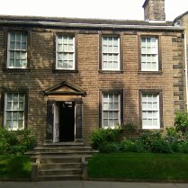 La maison des Brontë, le fameux presbytère, transformé aujourd'hui en musée